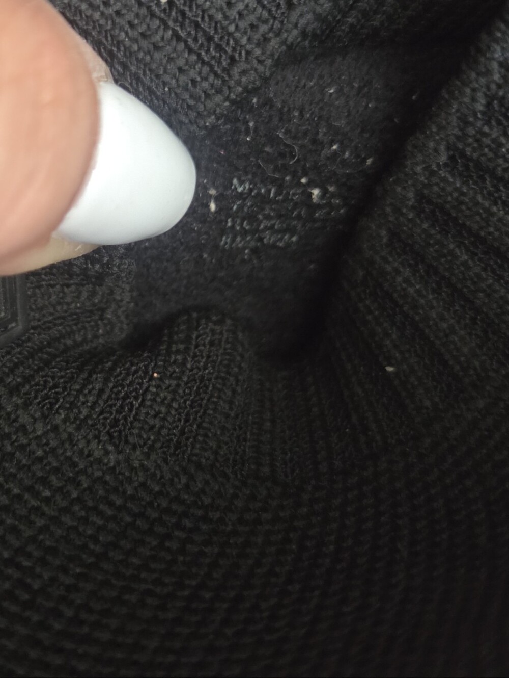 Michael Kors Skyler Bootie Black Soft Knit Patent High Top Wedge Sneakers Sz 8 - Picture 7 of 7